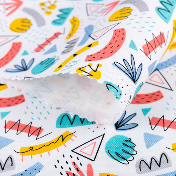 Custom Printed Organic Cotton Half Panama 230 gsm